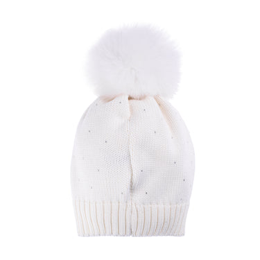 RHINESTONE BUTTERFLY HAT AND SCARF SET