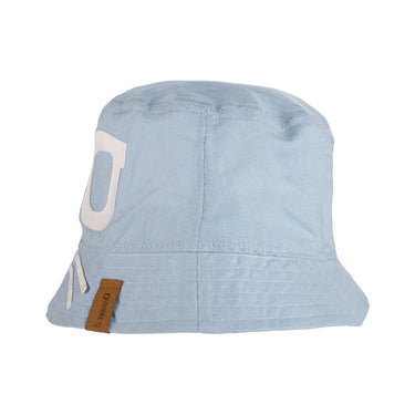 Gabardine bucket hat CAT WITH GLASSES