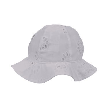 Cappello corolla sangallo con trama