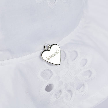 Cappello corolla sangallo con trama