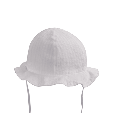 Cappello corolla con lacci