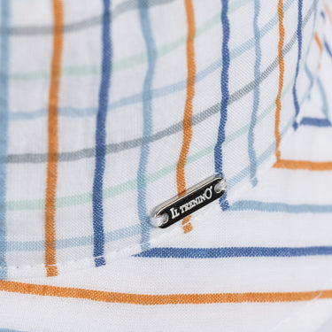 STRIPED gabardine bucket hat