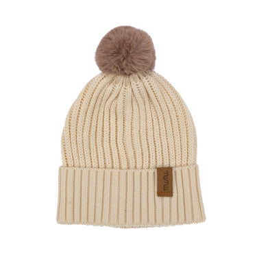 Eco pompom beanie