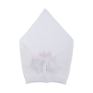 Cotton triangle bandana with cat print