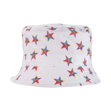 Cappello bucket in gabardina STELLE