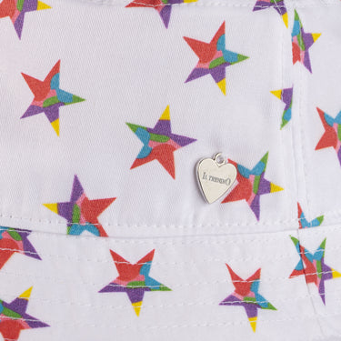 STARS gabardine bucket hat