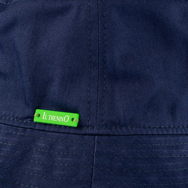 Gabardine bucket hat with TJ embroidery