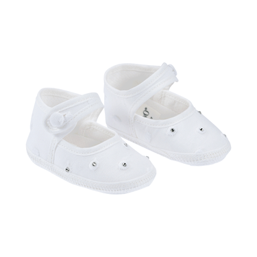 Scarpine neonati con strass