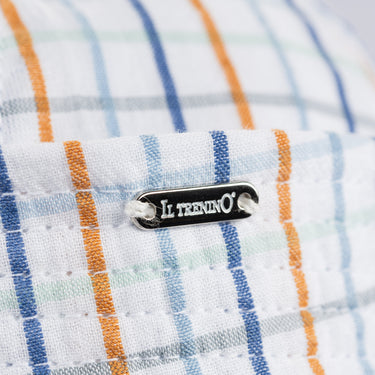 Striped sailor style hat