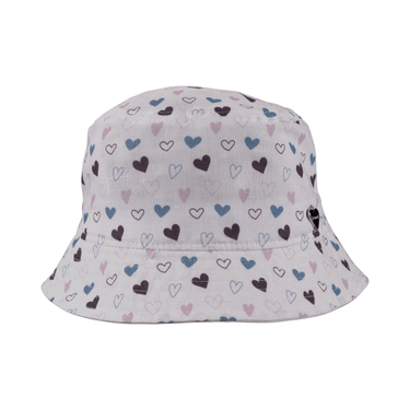 Gabardine bucket hat HEARTS