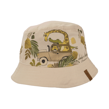 Cappello bucket in Gabardina Safari