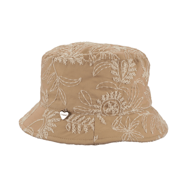 Bucket hat with embroidery