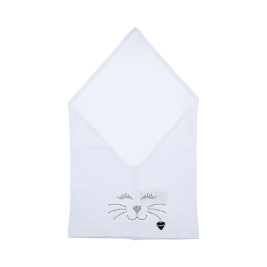 Cotton Bandana Triangle Cat Print