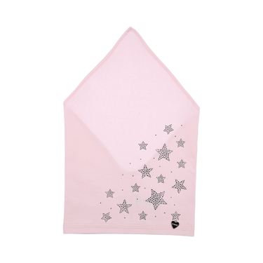 Triangle cotton bandana with rhinestone stars