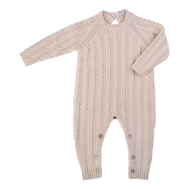 Tutina a trecce con bottoni in batik