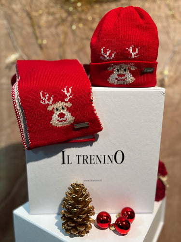 Sciarpa in lana merinos doppia RUDOLF