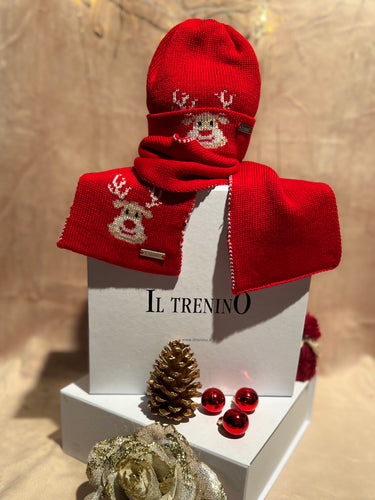 Sciarpa in lana merinos doppia RUDOLF