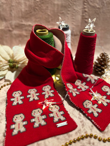 Sciarpa in lana merinos doppia PAN DI ZENZERO